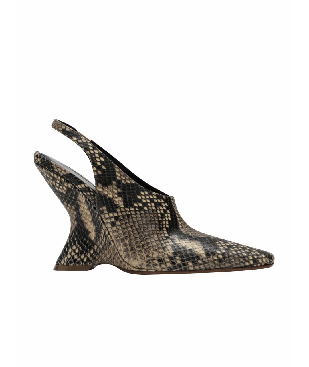 DRIES VAN NOTEN Мульти кожаные туфли, фото 1