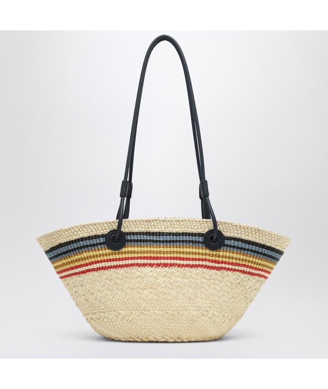 LOEWE Бежевая сумка тоут, фото 2