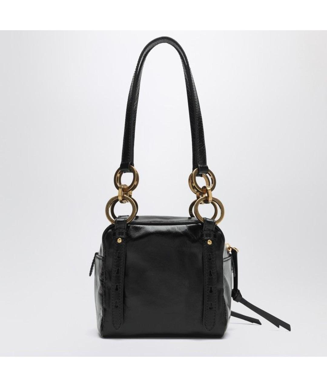 PRADA Черная кожаная сумка тоут, фото 2