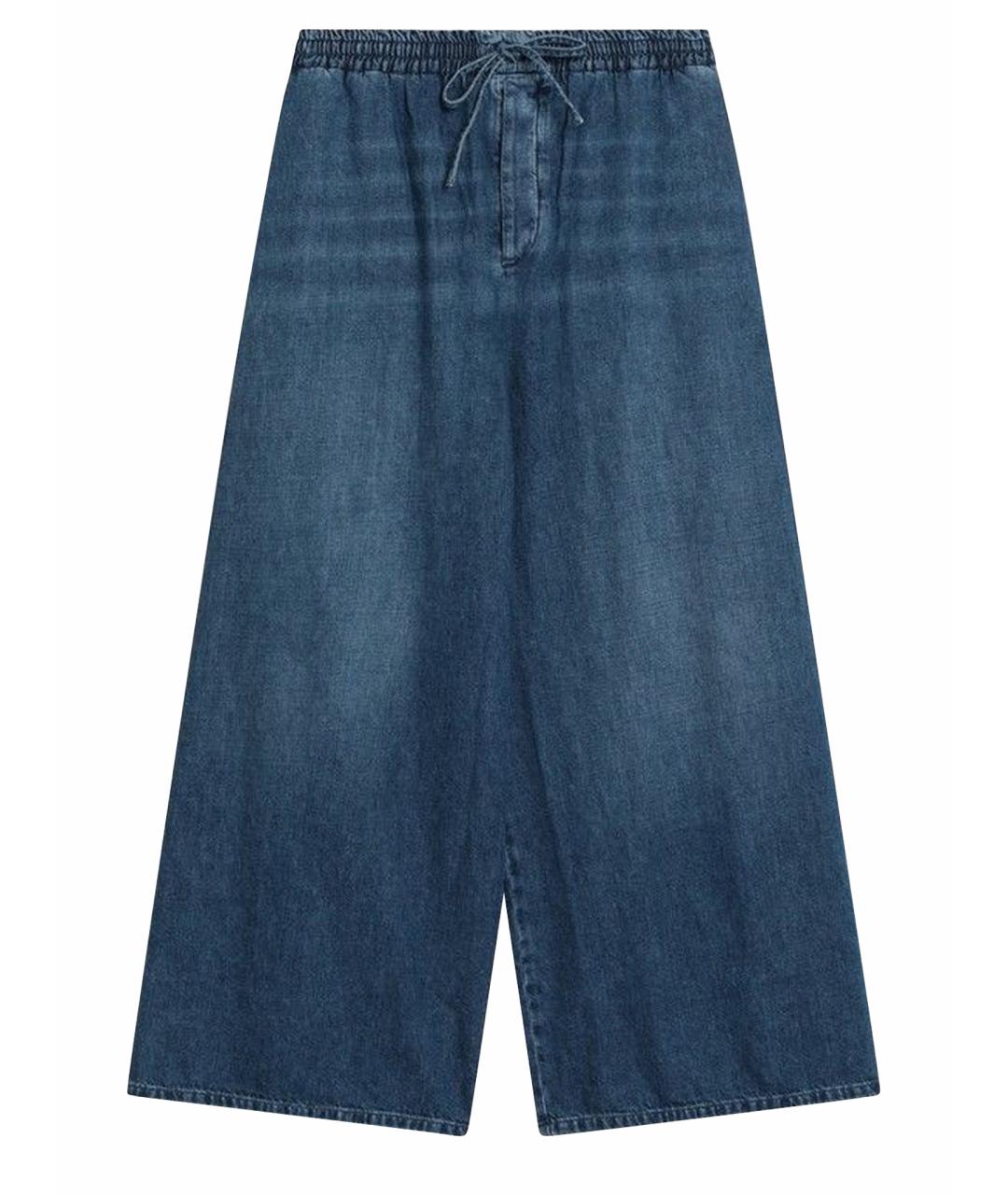 LOEWE Голубые хлопковые прямые джинсы, фото 3