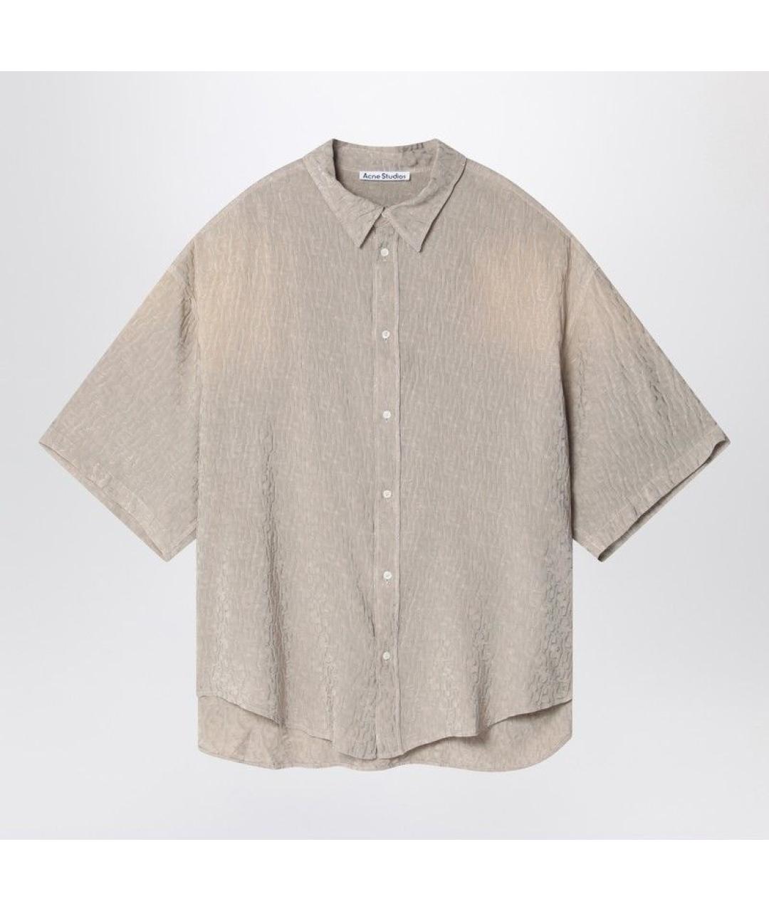ACNE STUDIOS Серая кэжуал рубашка, фото 3