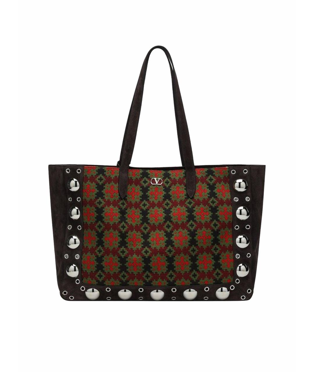 VALENTINO Мульти кожаная сумка тоут, фото 1