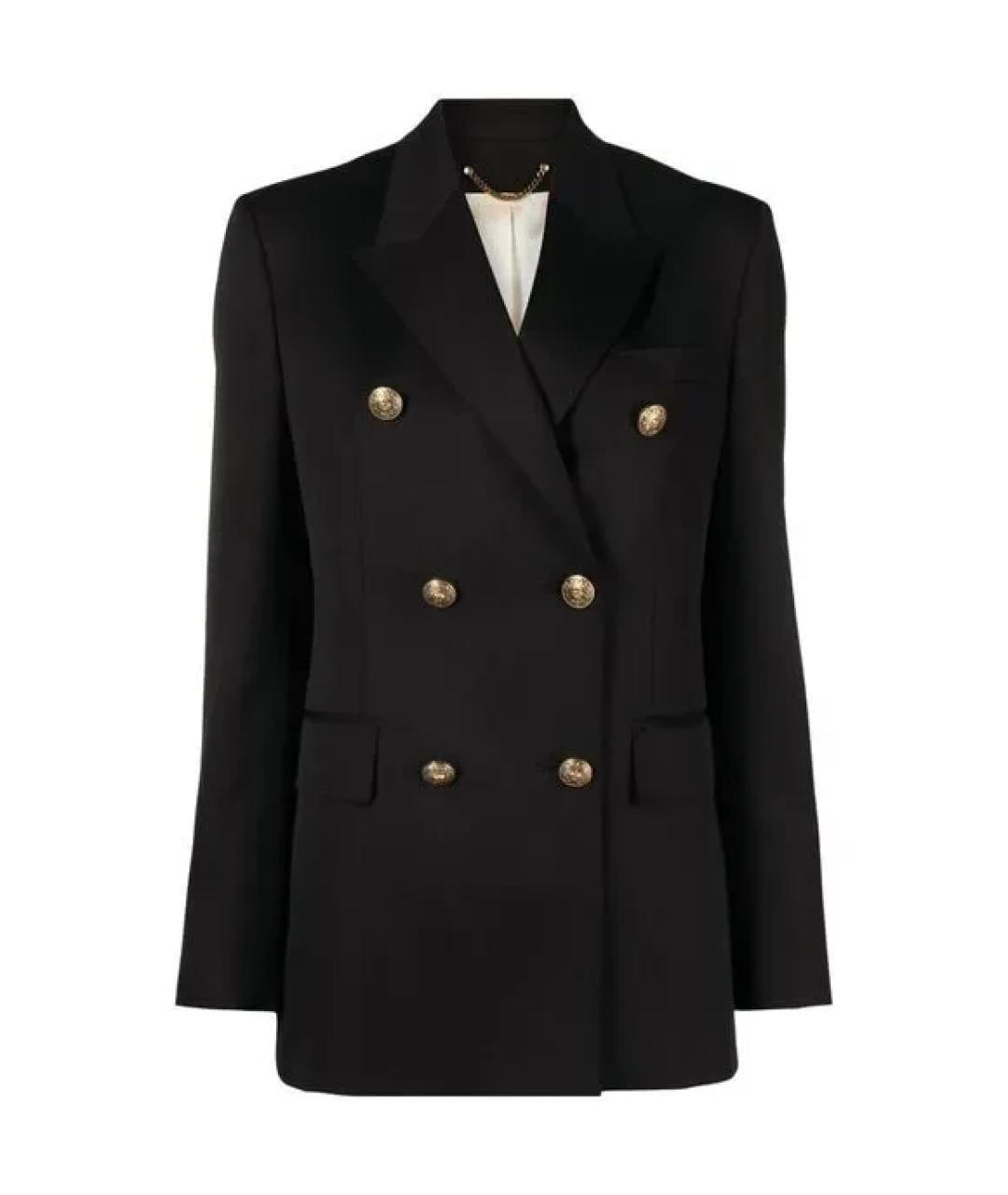 GOLDEN GOOSE DELUXE BRAND Черный шерстяной жакет/пиджак, фото 1