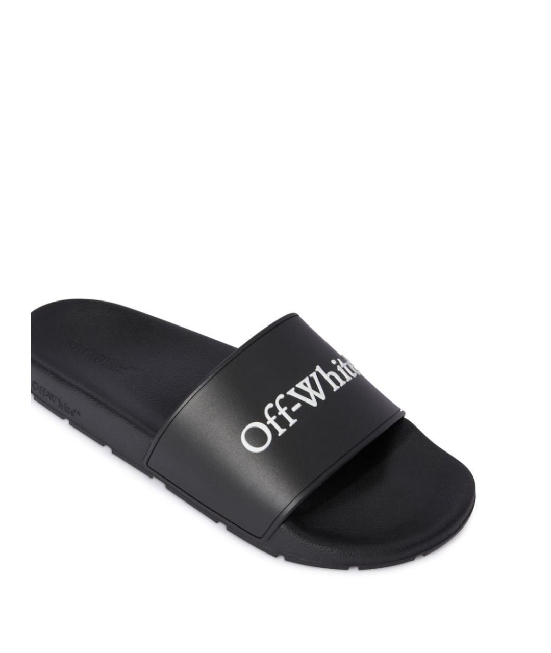 OFF-WHITE Черные сандалии, фото 5