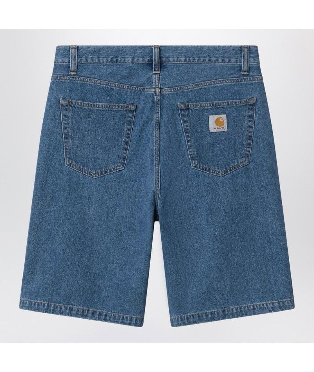 CARHARTT WIP Синие шорты, фото 2