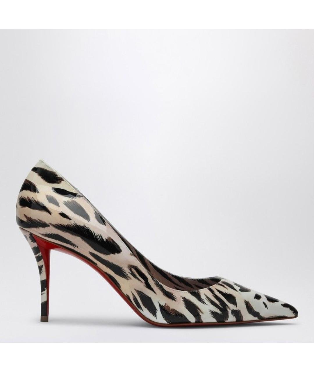 CHRISTIAN LOUBOUTIN Мульти кожаные туфли, фото 2