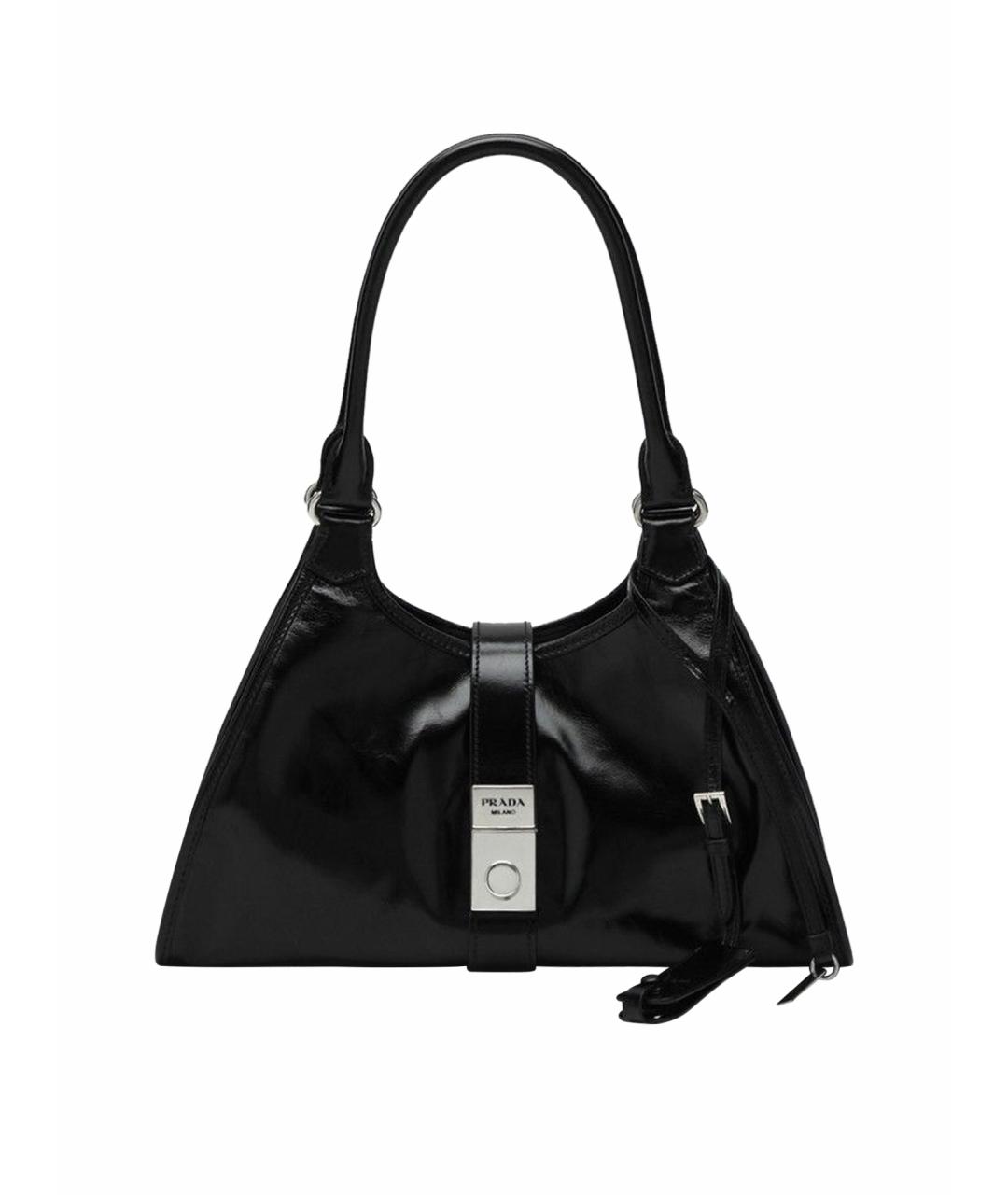 PRADA Коричневая кожаная сумка через плечо, фото 1