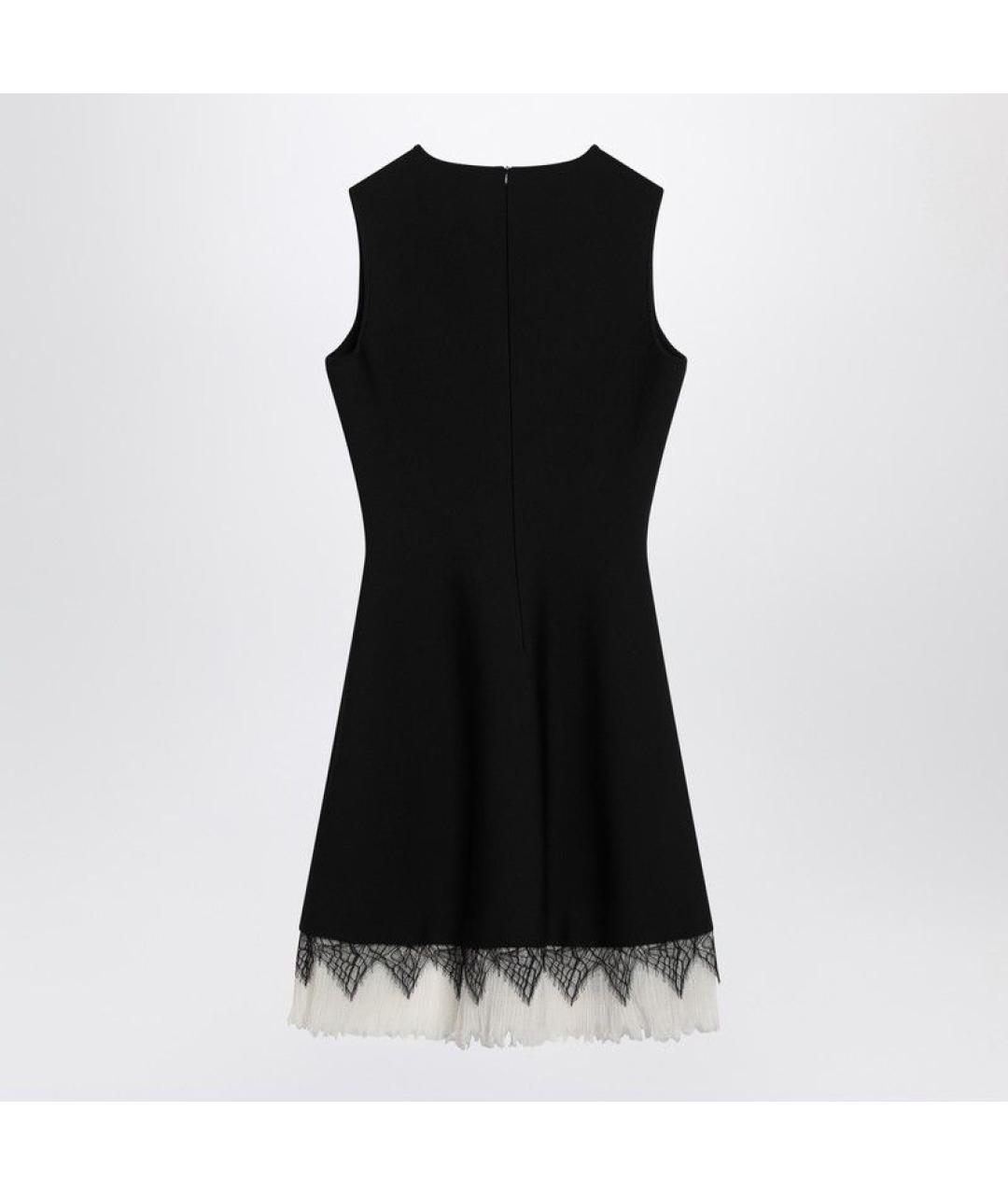 ALEXANDER MCQUEEN Черное вискозное вечернее платье, фото 2