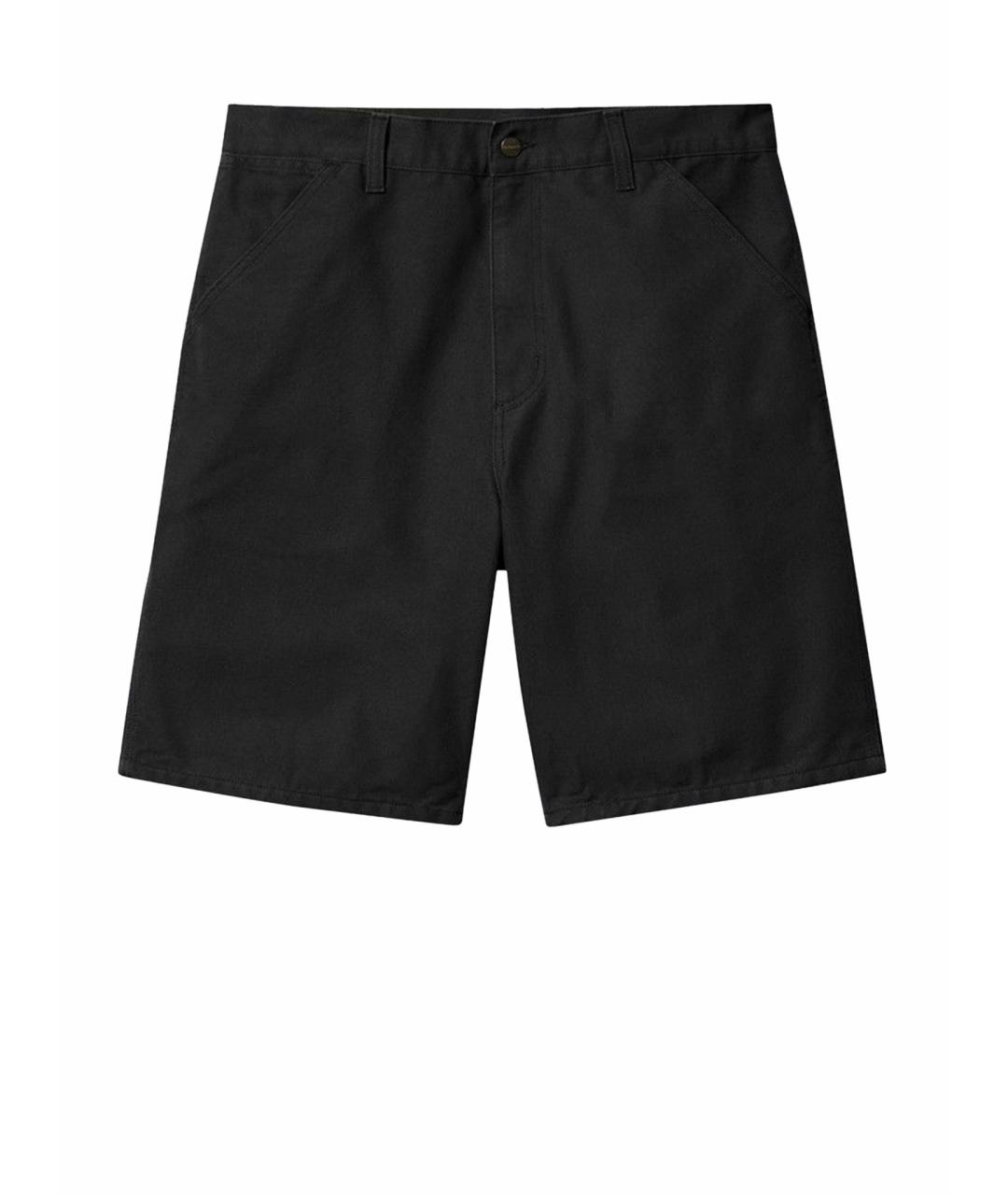 CARHARTT WIP Черные хлопковые шорты, фото 1