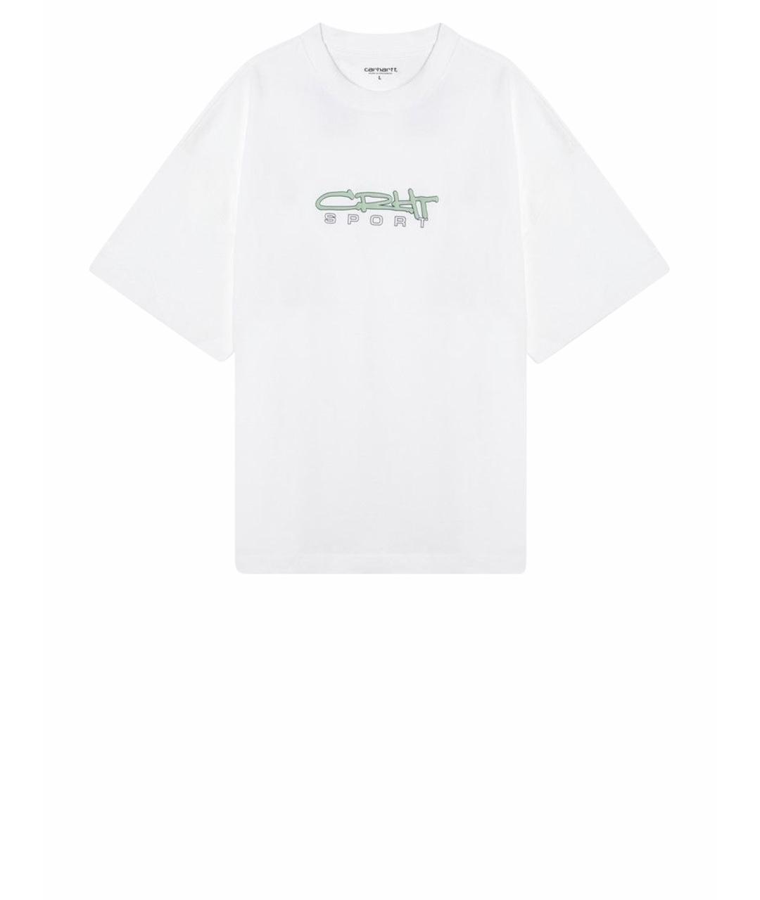 CARHARTT WIP Белая хлопковая футболка, фото 1