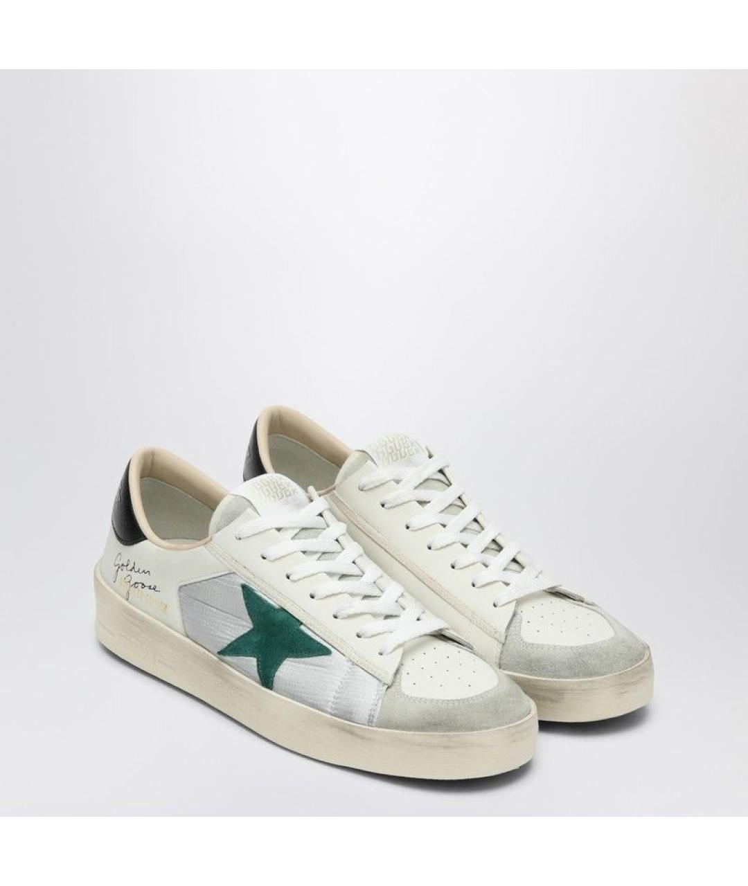 GOLDEN GOOSE DELUXE BRAND Мульти кожаные низкие кроссовки / кеды, фото 2