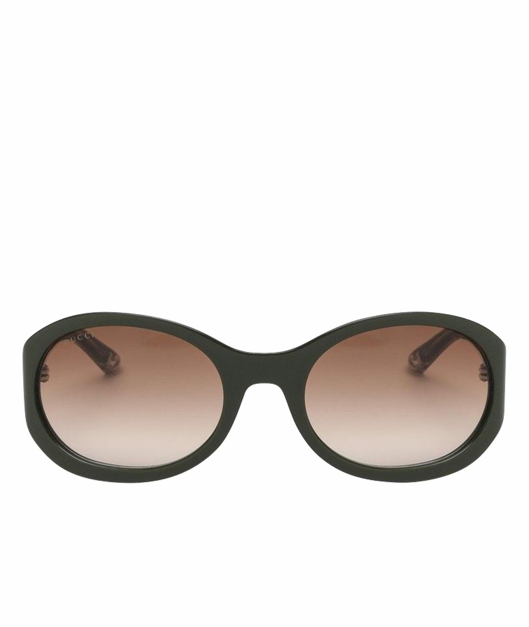 GUCCI Зеленые солнцезащитные очки, фото 1