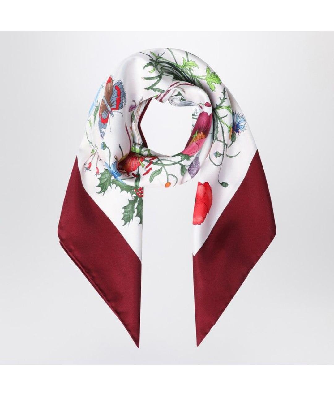 GUCCI Мульти шелковый платок, фото 2