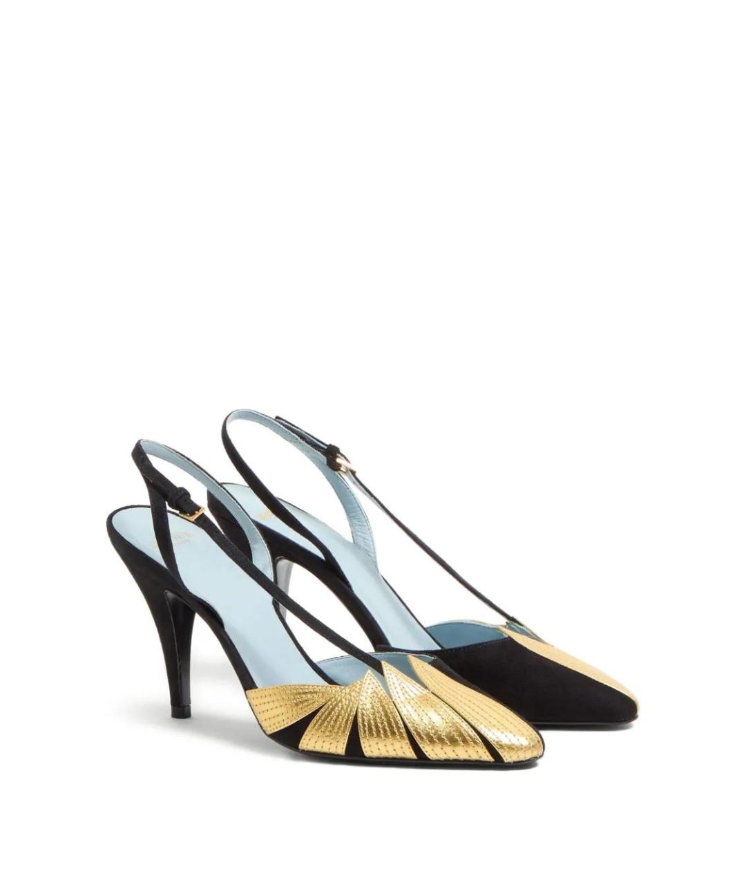 VALENTINO Черные кожаные туфли, фото 2