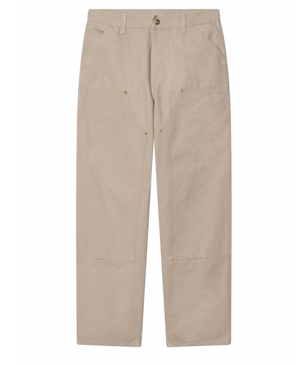 CARHARTT WIP Бежевые повседневные брюки, фото 1