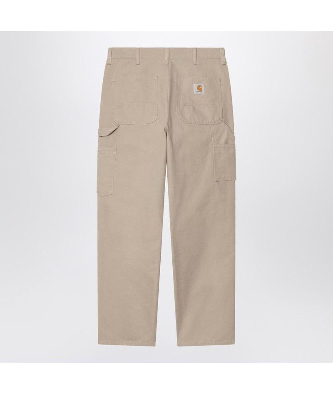 CARHARTT WIP Бежевые повседневные брюки, фото 2