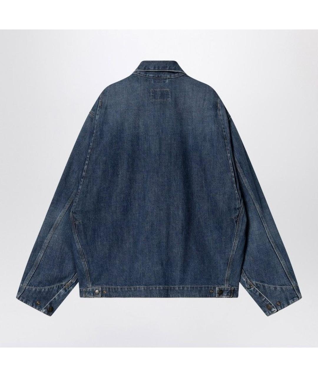 CARHARTT WIP Синяя хлопковая куртка, фото 2