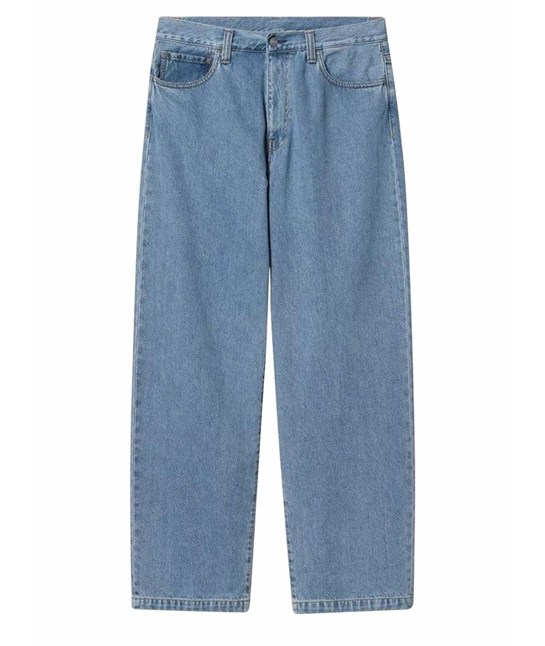 CARHARTT WIP Голубые прямые джинсы, фото 1
