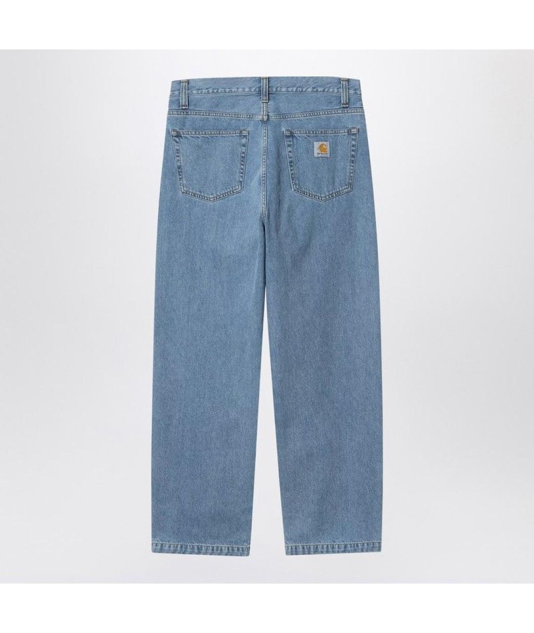 CARHARTT WIP Голубые прямые джинсы, фото 2