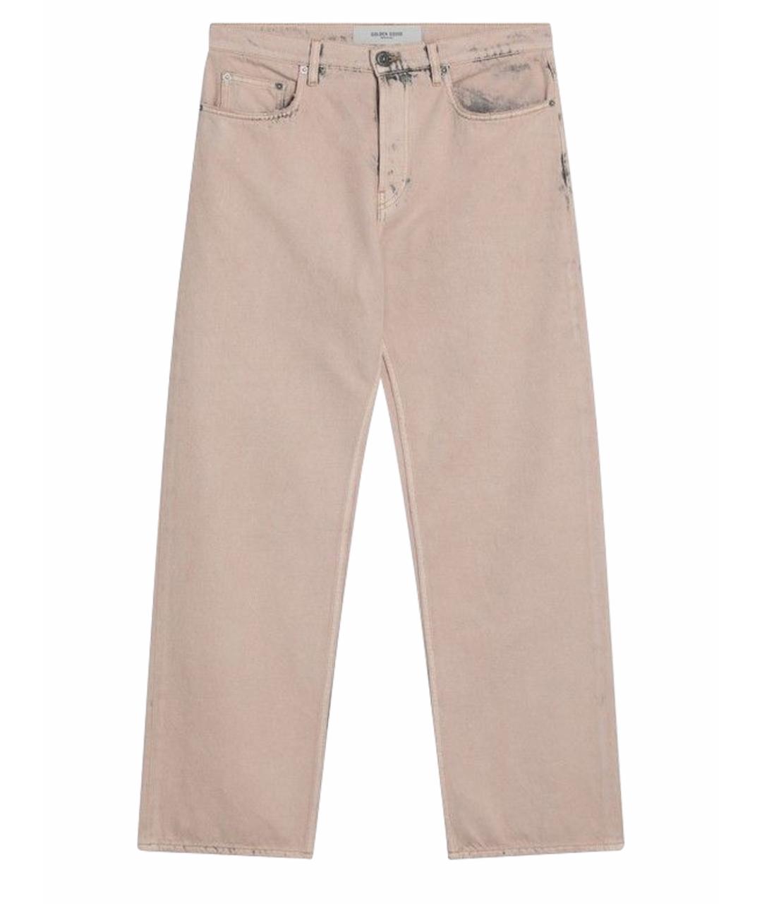 GOLDEN GOOSE DELUXE BRAND Розовые повседневные брюки, фото 1
