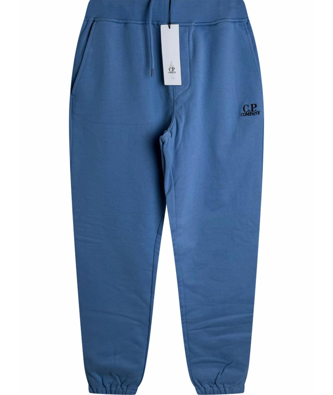 CP COMPANY Голубые хлопковые повседневные брюки, фото 1