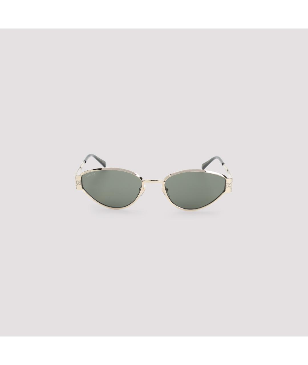 GUCCI Металлические солнцезащитные очки, фото 3