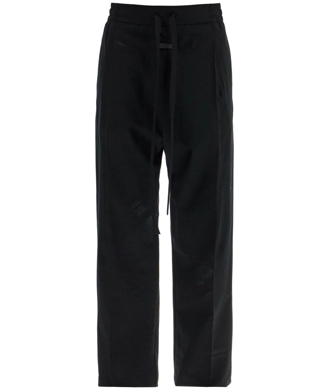 FEAR OF GOD Черные хлопковые повседневные брюки, фото 1