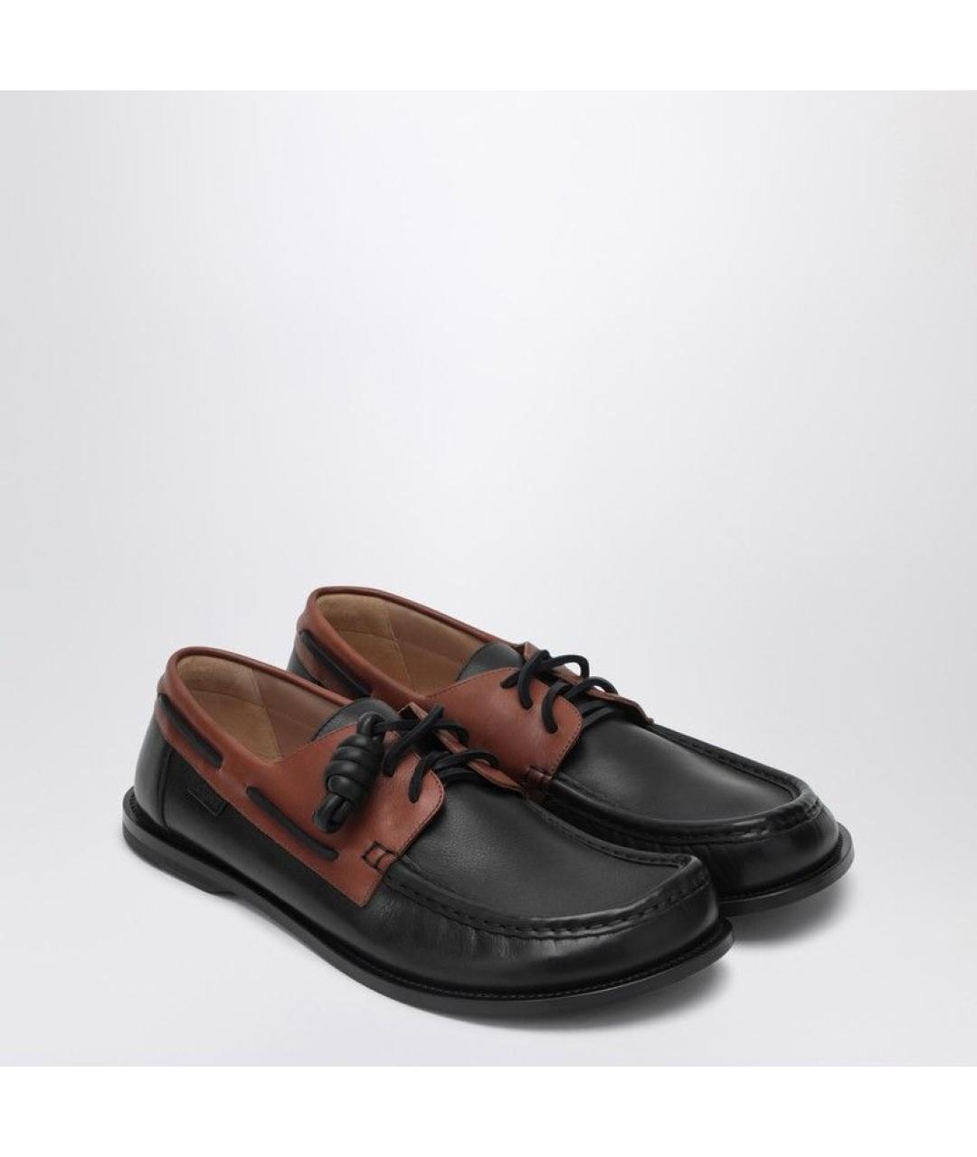 LOEWE Мульти кожаные лоферы, фото 2