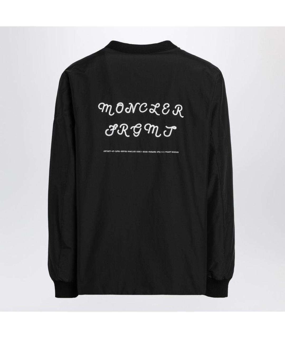 MONCLER Черная куртка, фото 2