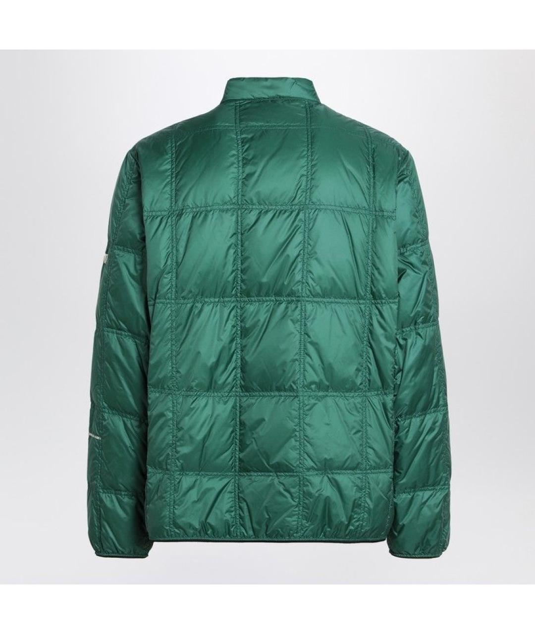 MONCLER Зеленая полиамидовая куртка, фото 2