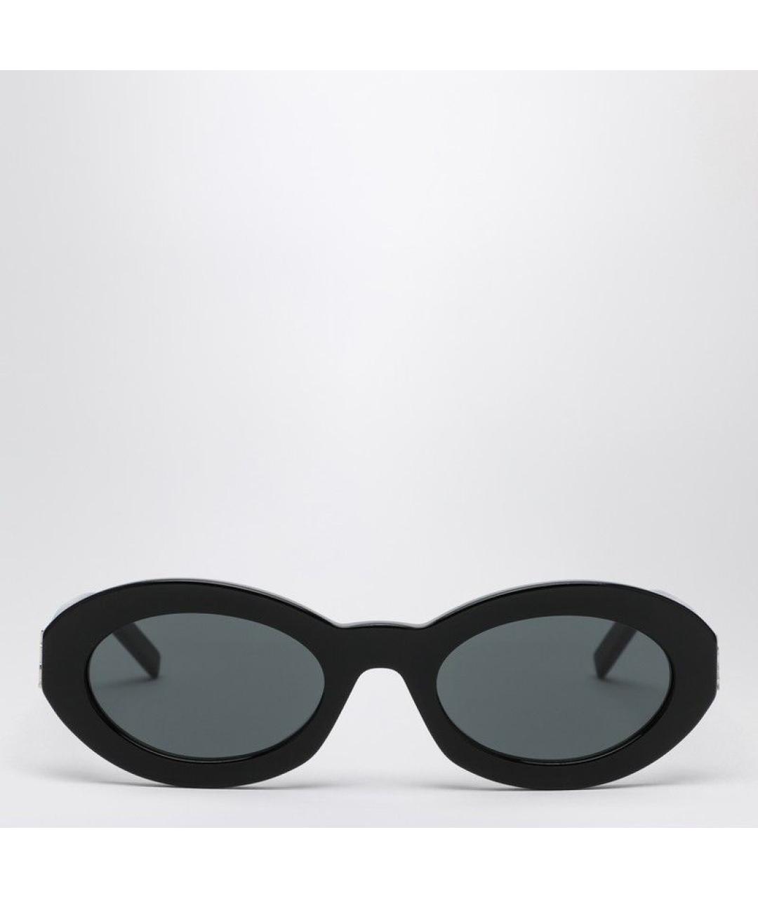 SAINT LAURENT Черные солнцезащитные очки, фото 3