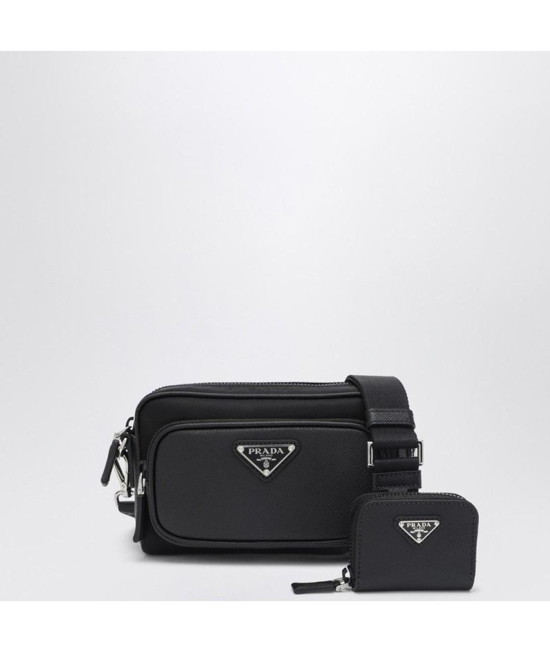 PRADA Черная сумка на плечо, фото 3