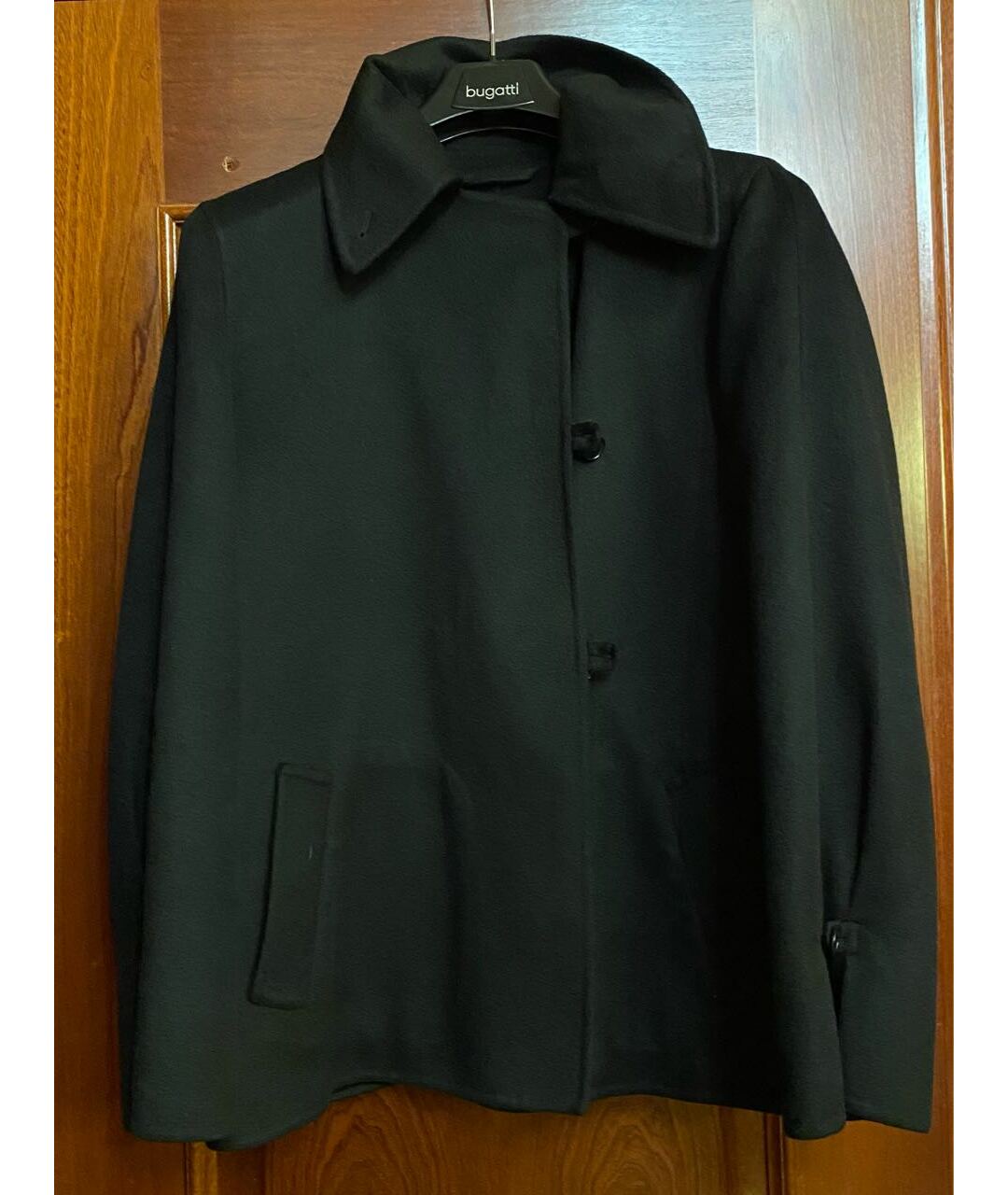 GIORGIO ARMANI Черное кашемировое пальто, фото 6