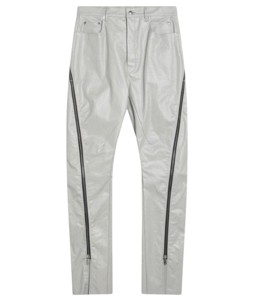 RICK OWENS Серые повседневные брюки, фото 1