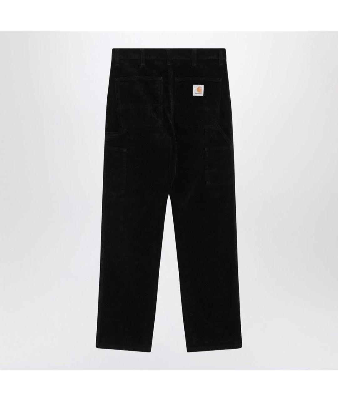 CARHARTT WIP Черные полиэстеровые повседневные брюки, фото 2