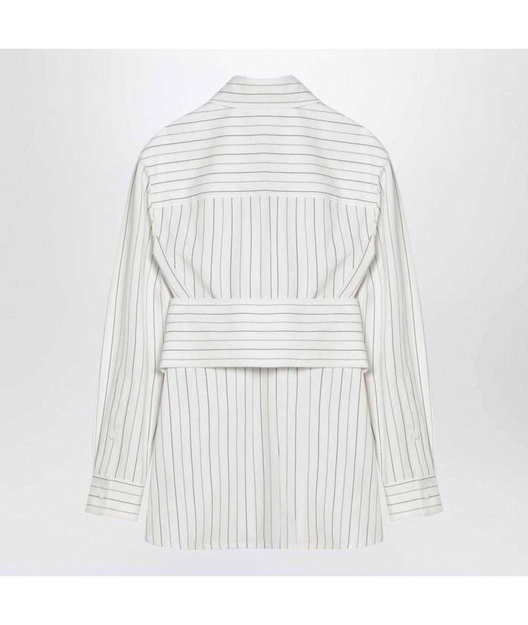 BURBERRY Белая хлопковая рубашка, фото 2