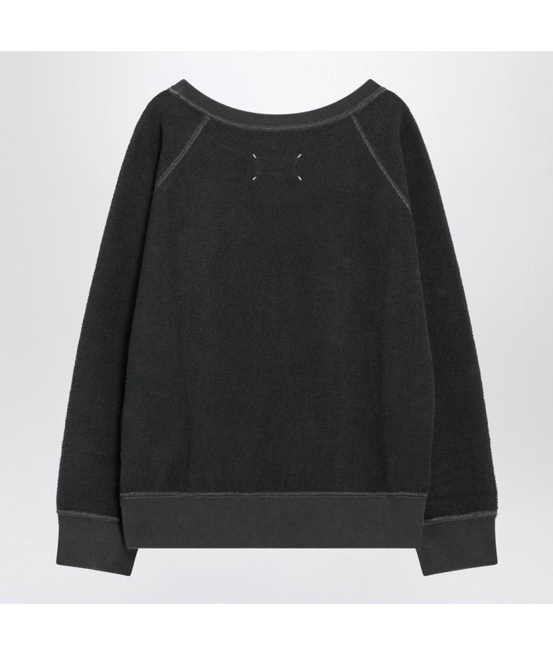 MAISON MARGIELA Серый хлопковый джемпер / свитер, фото 2