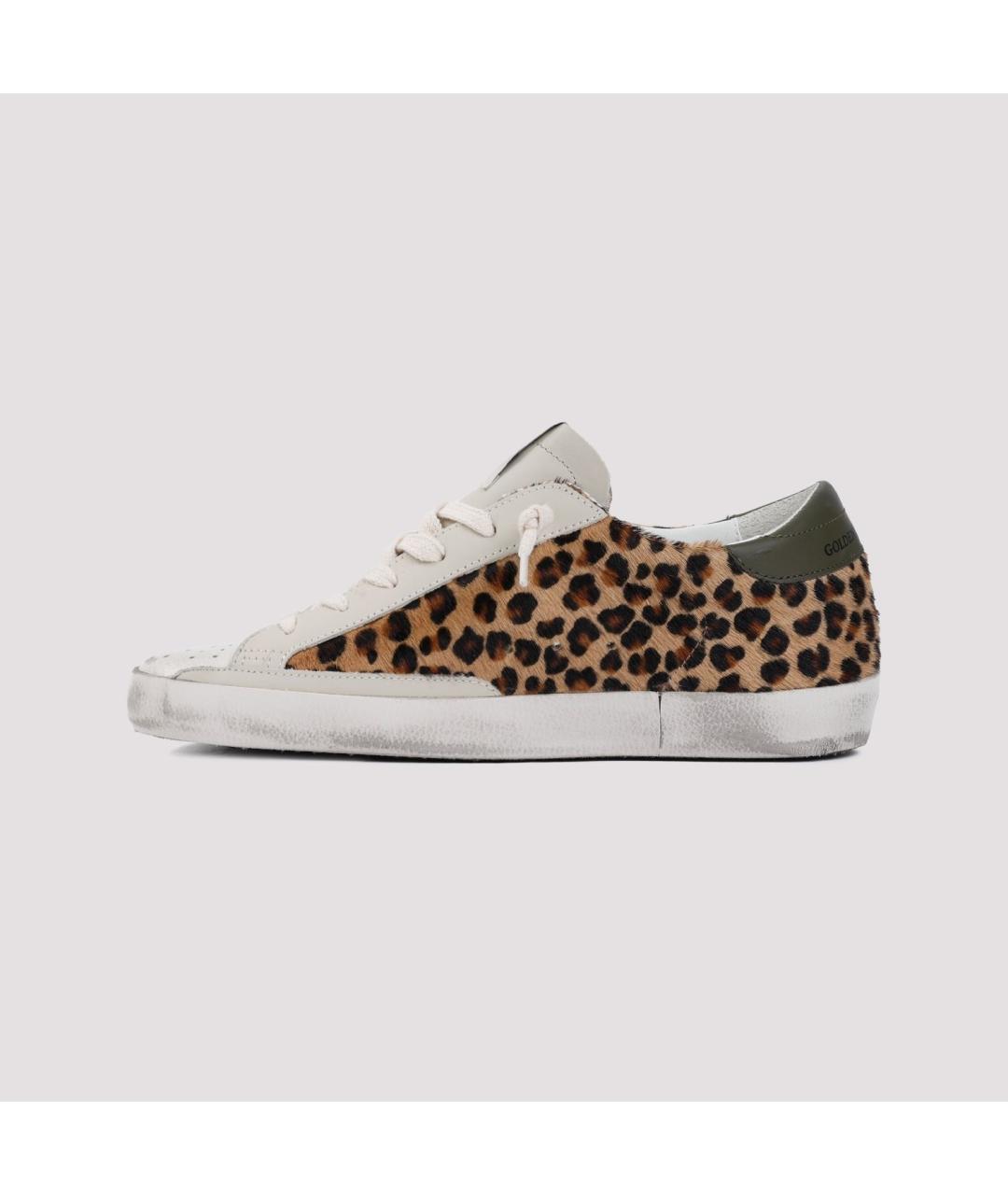 GOLDEN GOOSE DELUXE BRAND Мульти кожаные кеды, фото 3