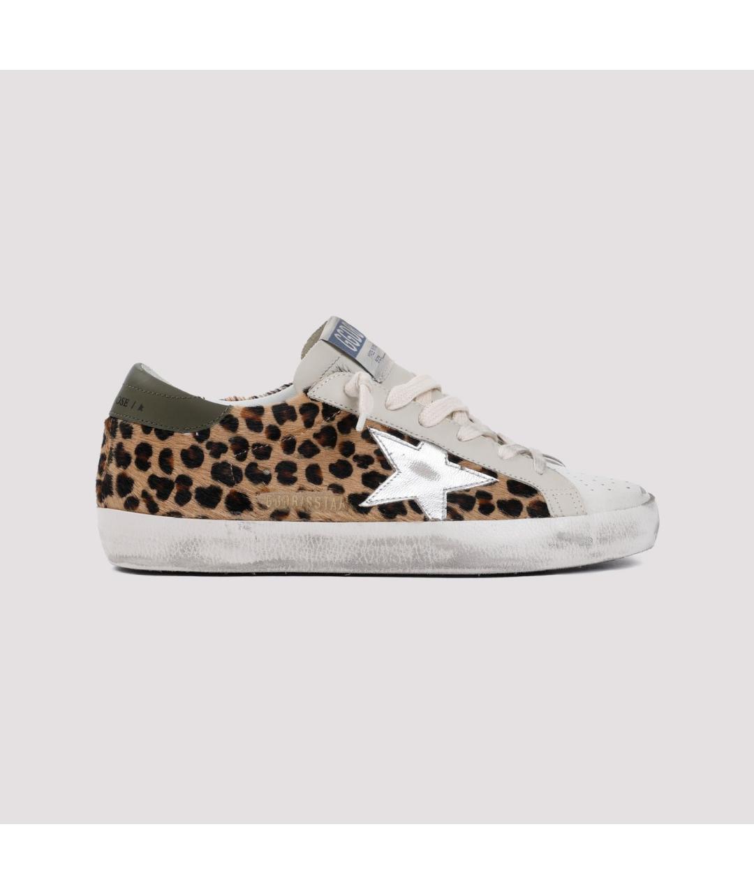 GOLDEN GOOSE DELUXE BRAND Мульти кожаные кеды, фото 2