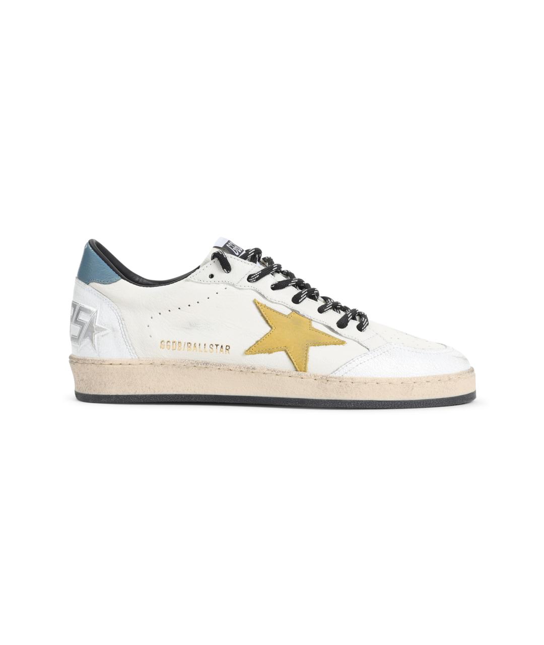 GOLDEN GOOSE DELUXE BRAND Мульти кожаные низкие кроссовки / кеды, фото 1