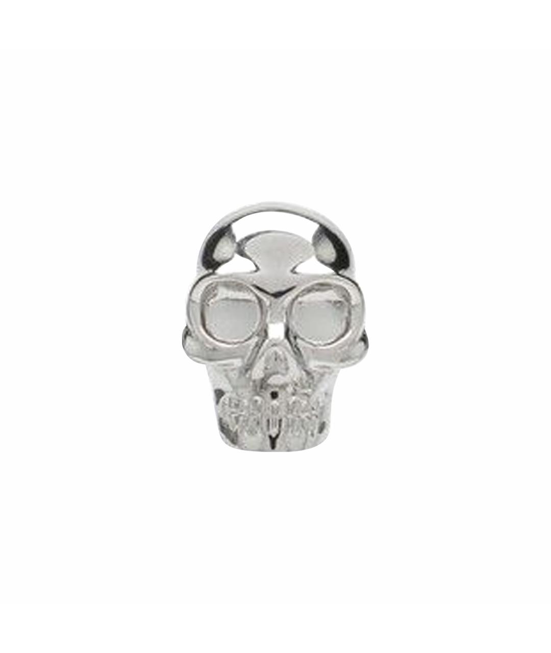 ALEXANDER MCQUEEN Серебряные металлические серьги, фото 1