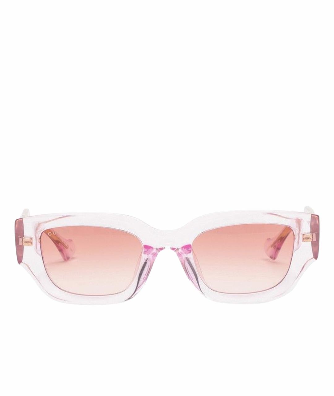 GUCCI Розовые солнцезащитные очки, фото 1