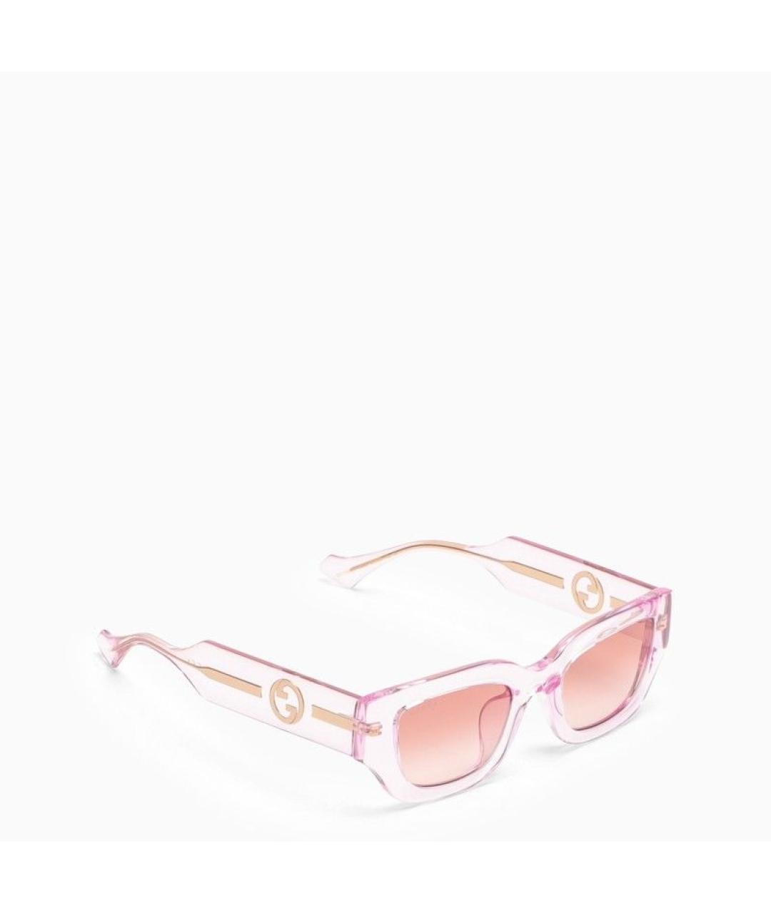 GUCCI Розовые солнцезащитные очки, фото 2