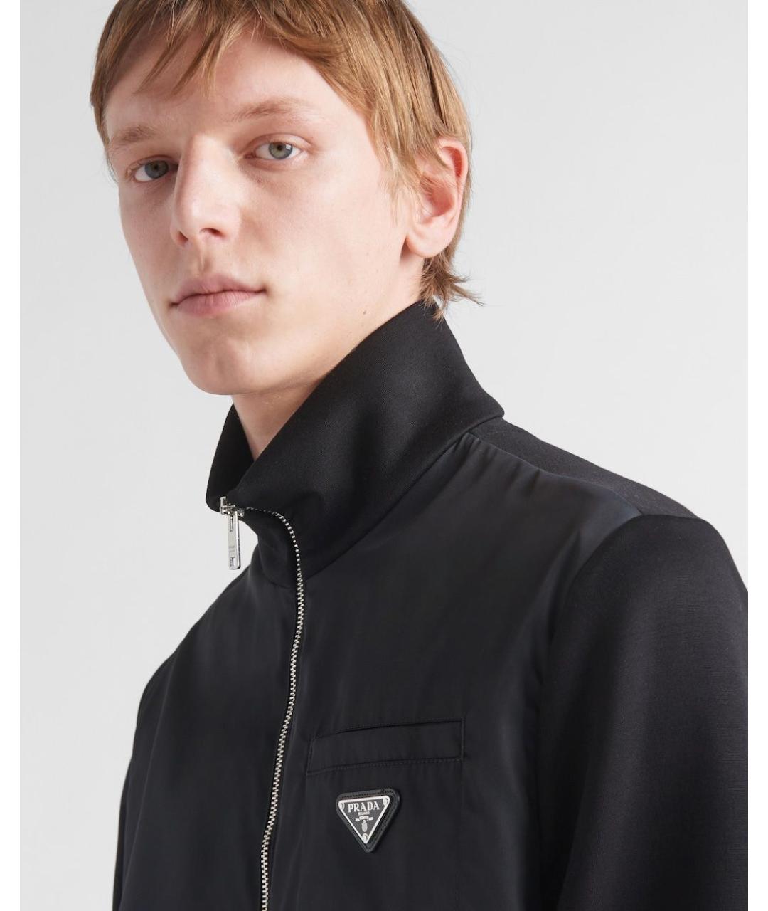 PRADA Черная куртка, фото 3