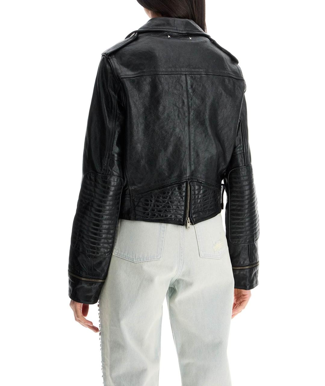 GOLDEN GOOSE DELUXE BRAND Черная полиэстеровая куртка, фото 3