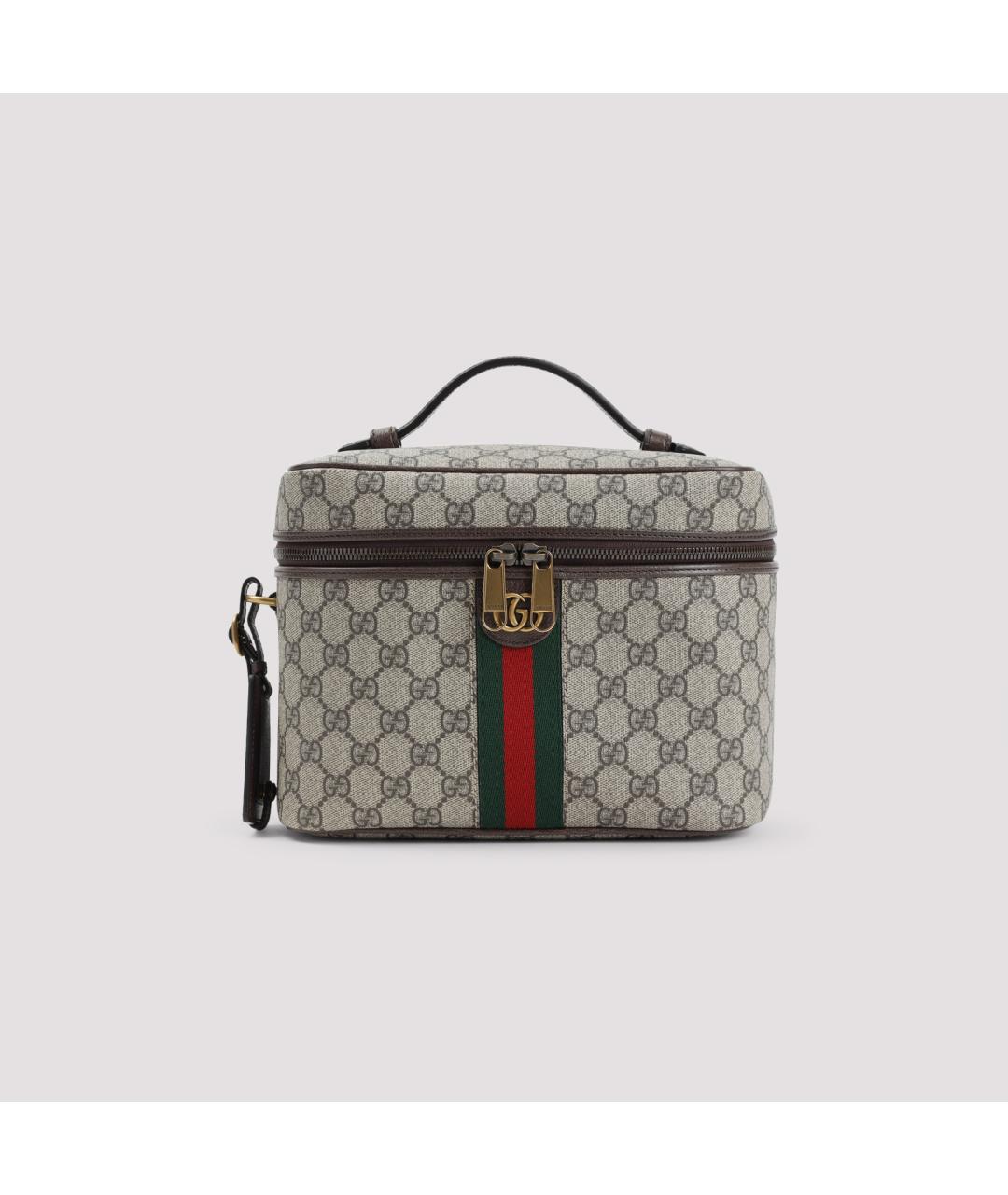 GUCCI Коричневая барсетка, фото 2