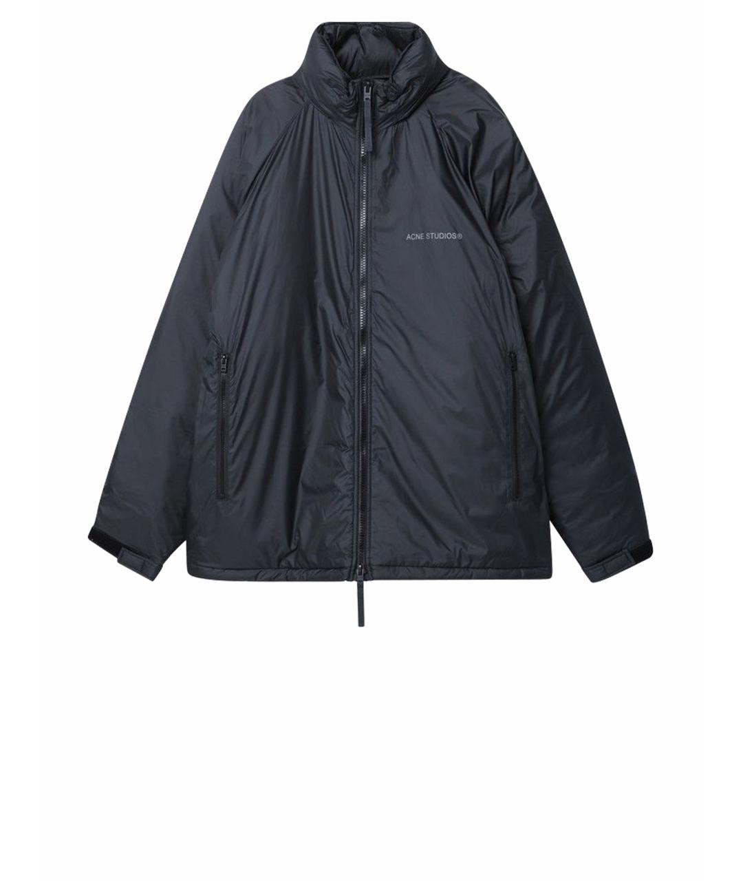ACNE STUDIOS Серая полиэстеровая куртка, фото 1