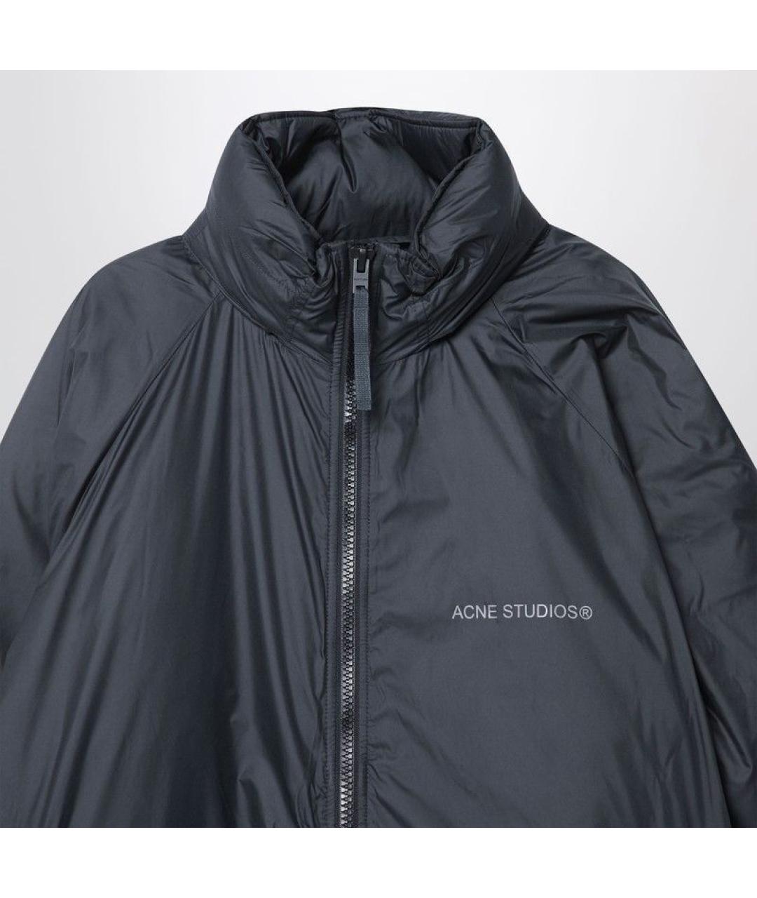ACNE STUDIOS Серая полиэстеровая куртка, фото 2