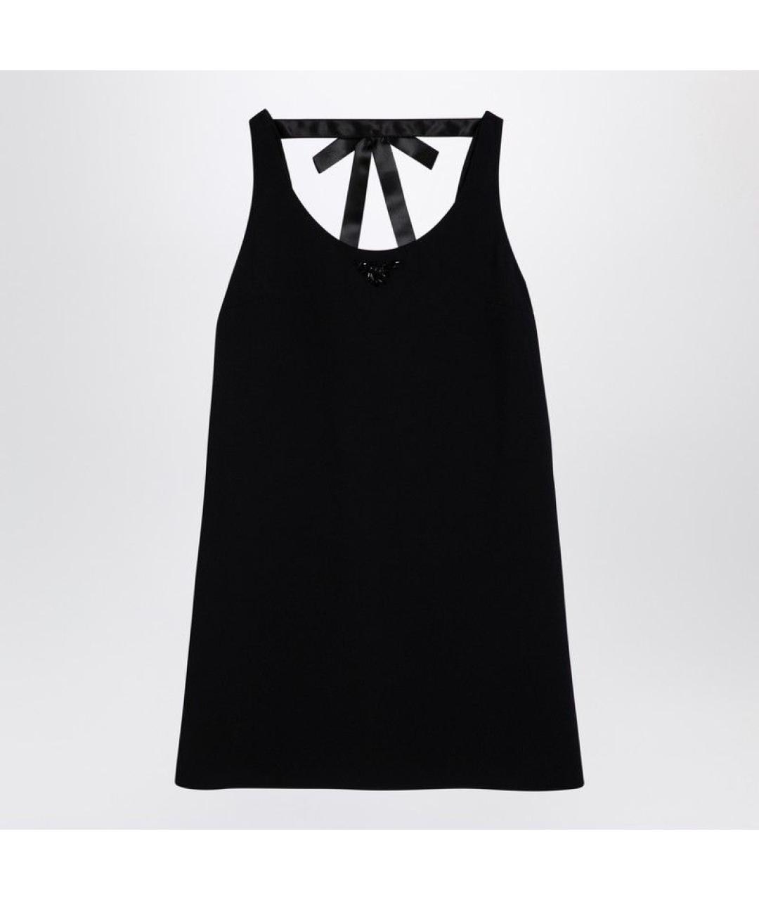 PRADA Черное коктейльное платье, фото 3