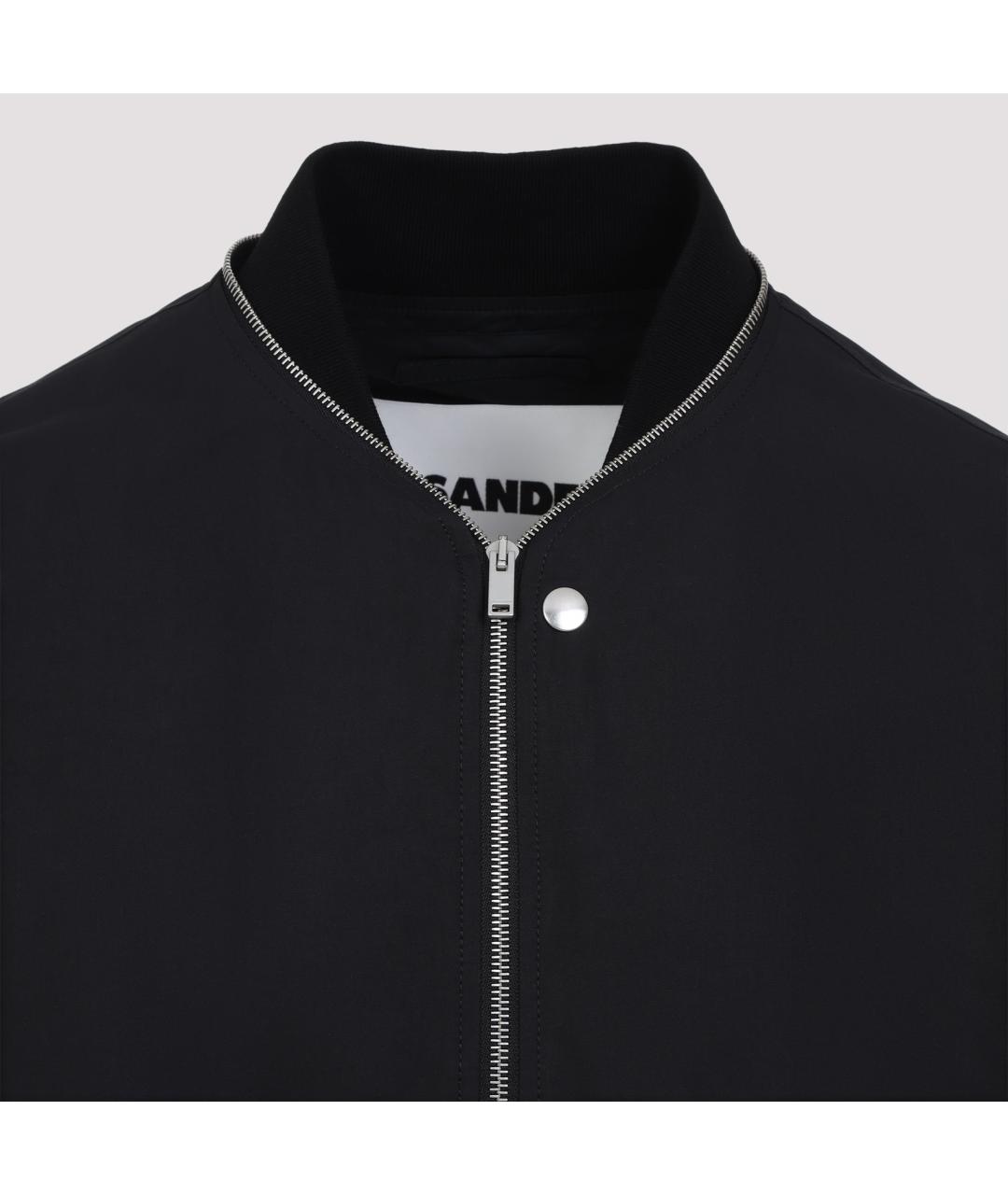 JIL SANDER Черная хлопковая куртка, фото 5